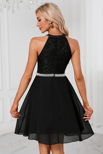 Robe Courte Dentelle Fluide - gallery 3