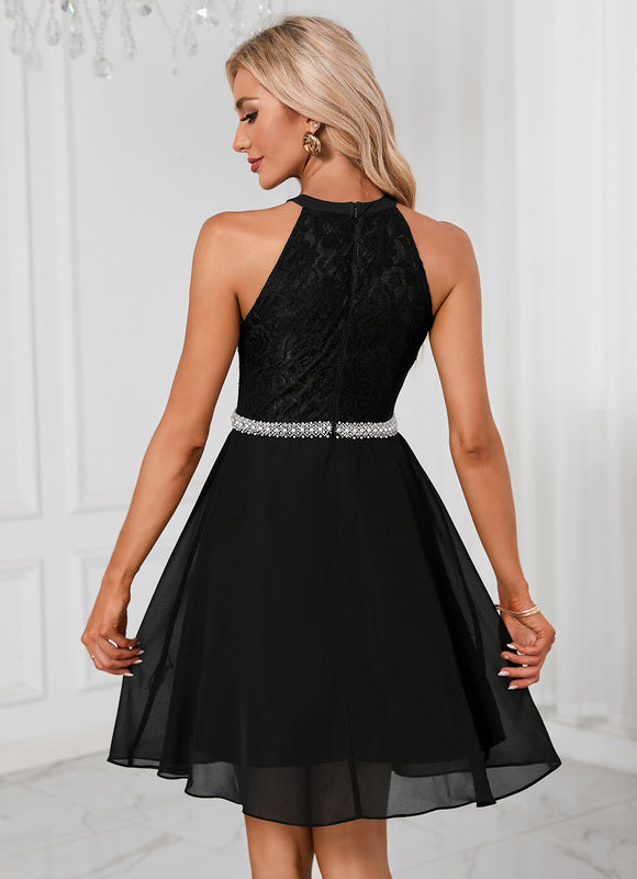 Robe Courte Dentelle Fluide - gallery 3