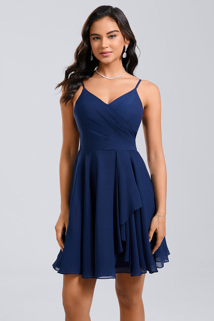 Robe Fluide Droite Courte - gallery 3