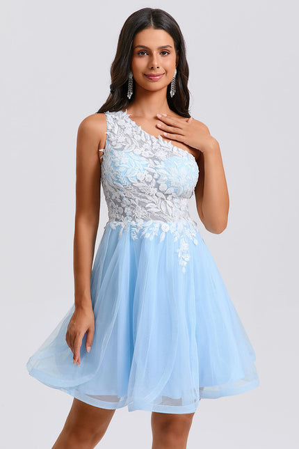 Robe Courte Asymetrique - gallery 3