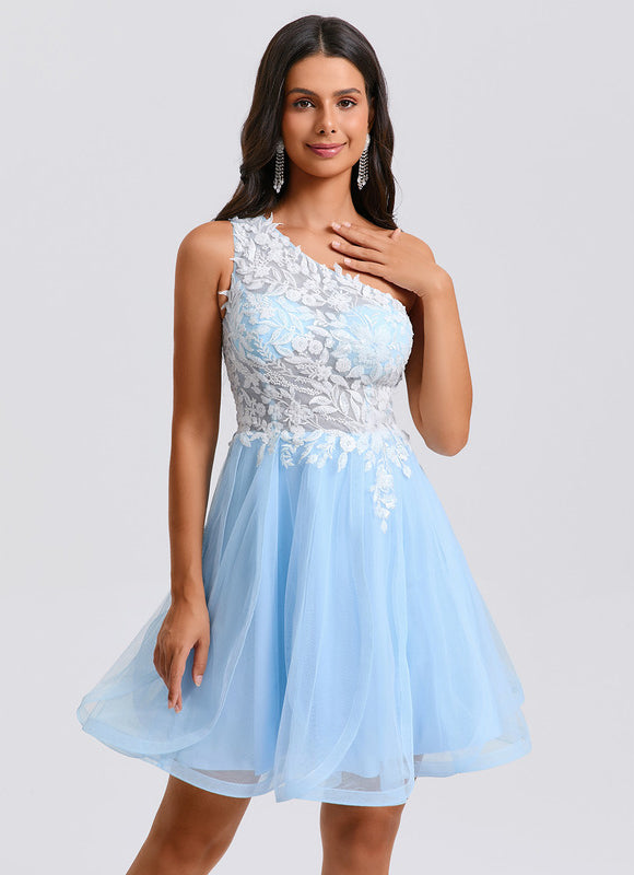 Robe Courte Asymetrique - gallery 3