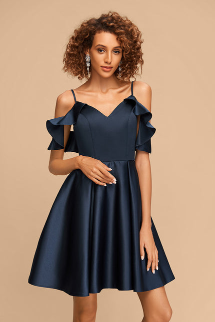 Robe Courte Élégance Aquatique - gallery 2
