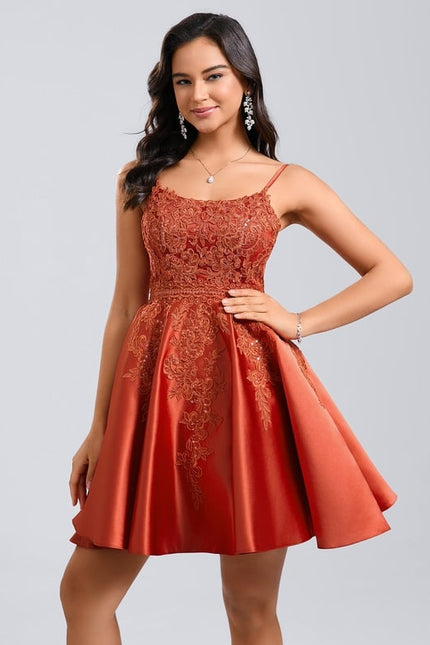 Robe Bordeau Courte - gallery 1