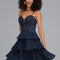 Robe Courte Festive À Paillettes