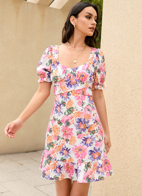 Robe Courte Bohème Mariage Invité - gallery 3