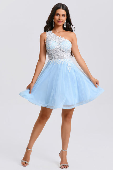 Robe Courte Asymetrique - gallery 5