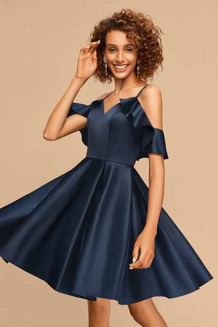 Robe Courte Élégance Aquatique
