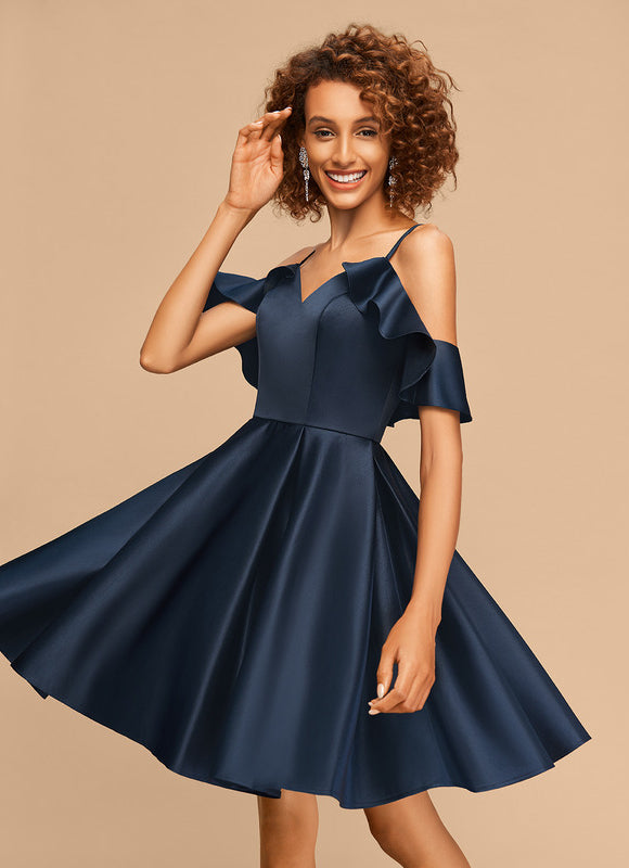 Robe Courte Élégance Aquatique
