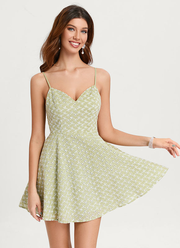 Robe De Soirée Courte Verte