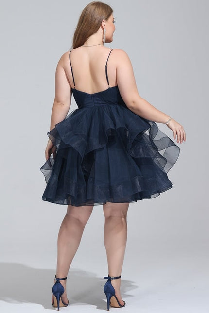 Robe Bleu Roi Courte - gallery 8