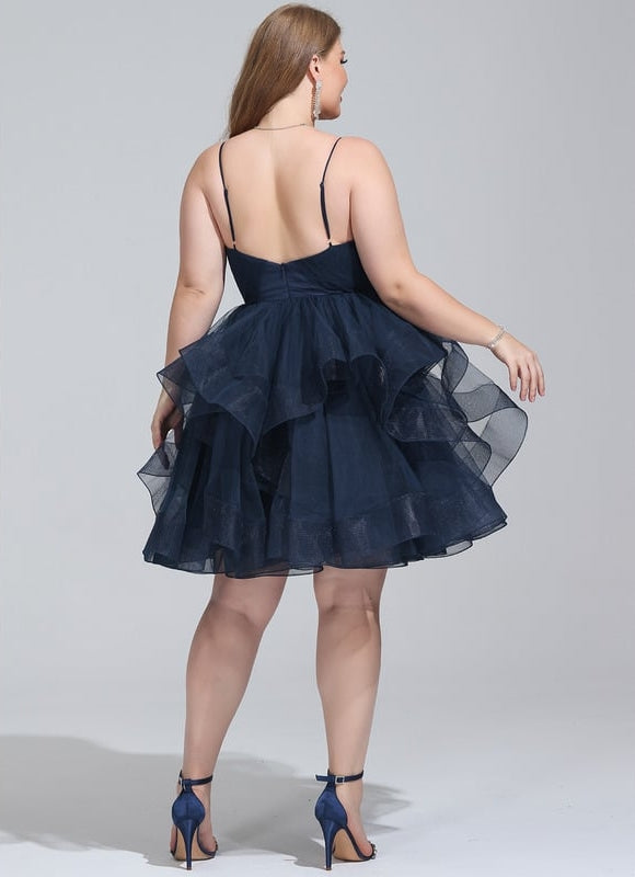 Robe Bleu Roi Courte - gallery 8