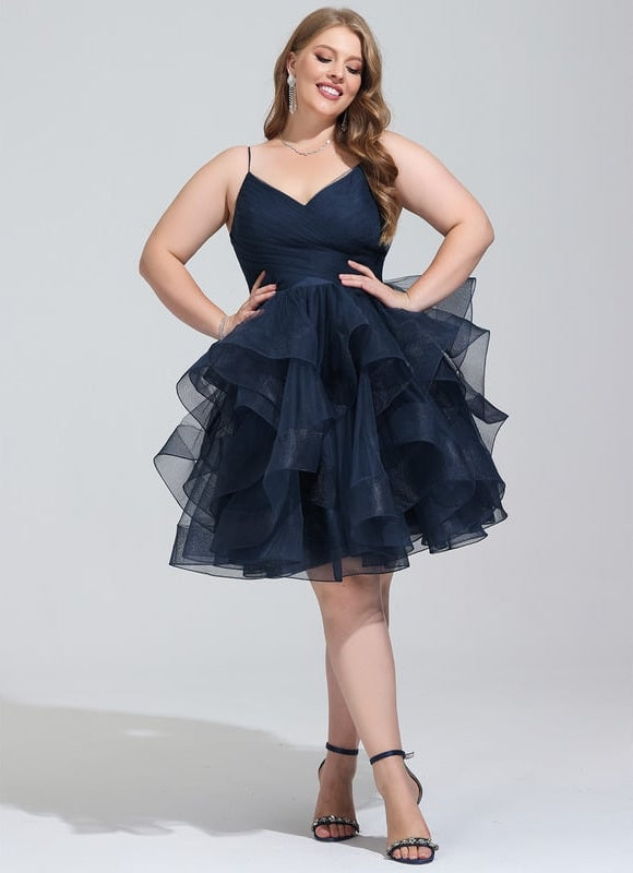 Robe Bleu Roi Courte - gallery 5