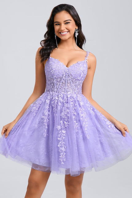 Robe Courte Rose Brodée