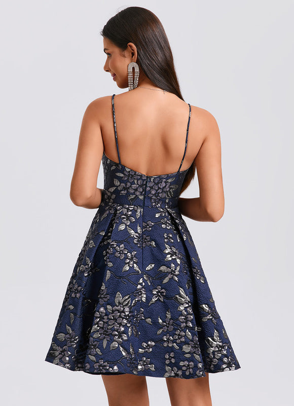 Robe Courte À Godets - gallery 5