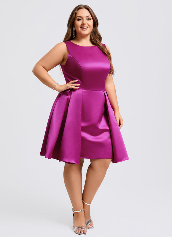 Robe Courte Rose Délicate - gallery 9