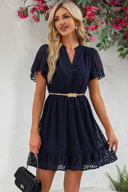 Robe Courte Trapèze Chic