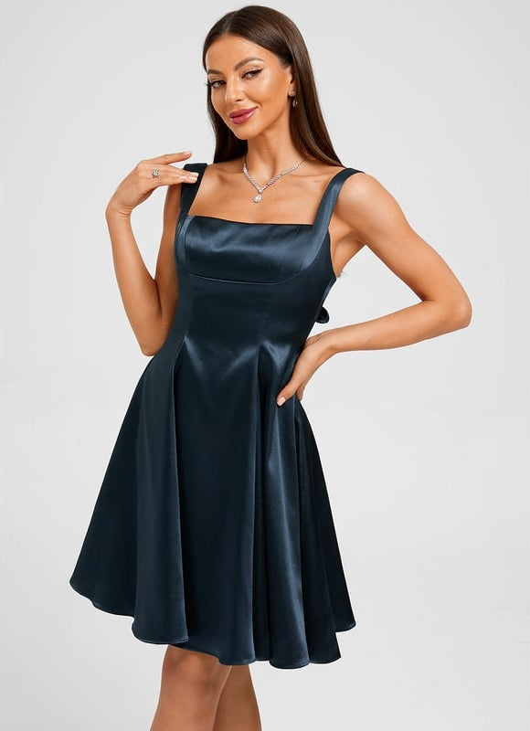 Robe Trapèze Courte Mariage - gallery 5