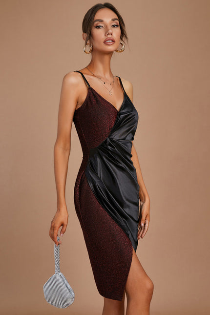 Robe Courte Franges Élégante - gallery 1