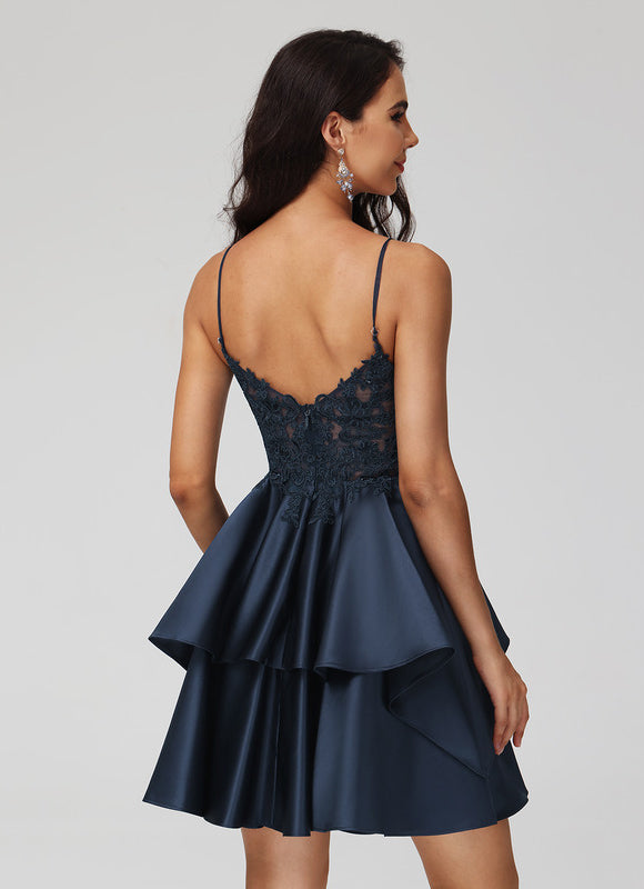 Robe Courte Élégance Nocturne - gallery 2