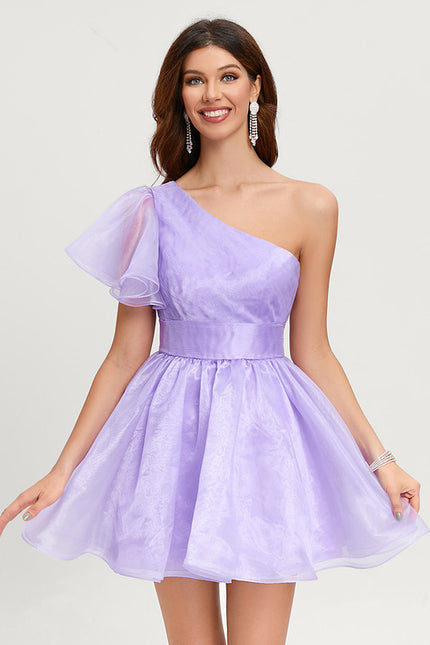 Robe Courte Violet