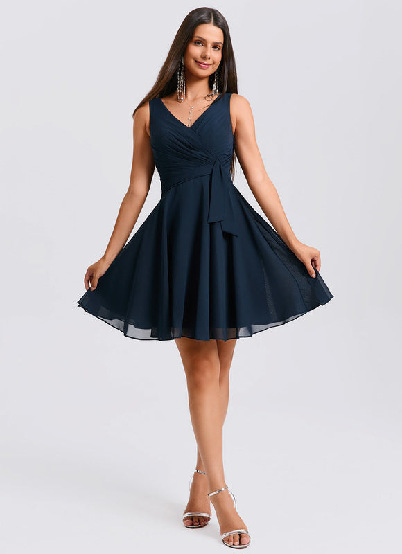 Robe Mariage Civil Courte Boheme - gallery 1