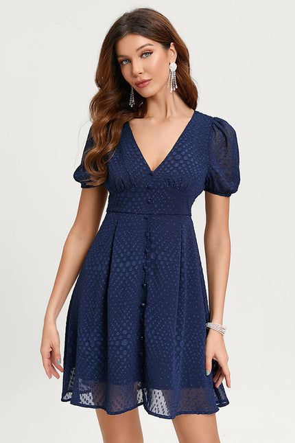 Robe Fluide Droite Courte - gallery 6
