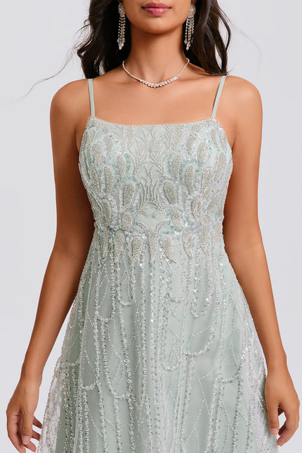Robe Courte Paillettes Femme - gallery 8
