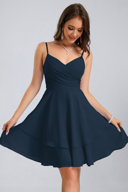 Robe Fluide Droite Courte - gallery 6