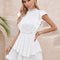 Robe Blanche Courte Patineuse