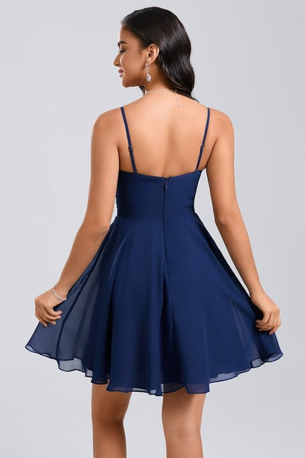 Robe Fluide Droite Courte - gallery 7