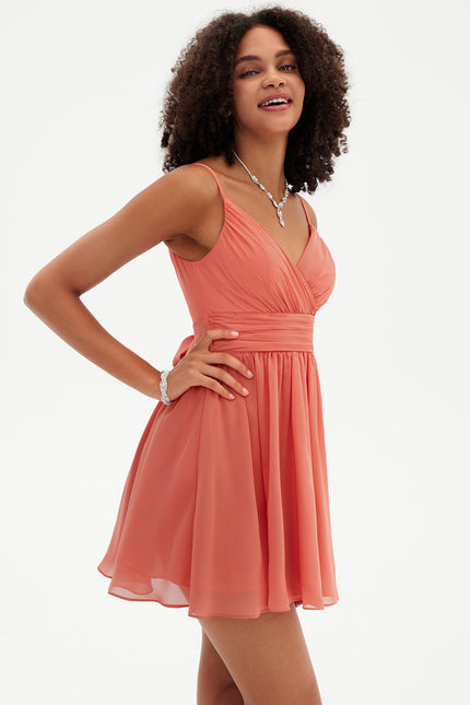 Robe Courte Corail - gallery 5