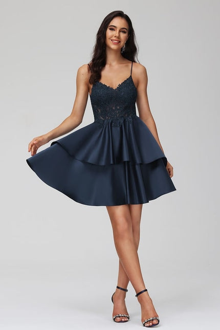 Robe Courte Élégance Nocturne