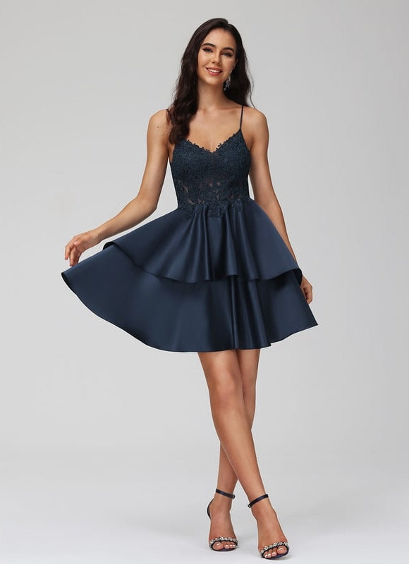 Robe Courte Élégance Nocturne