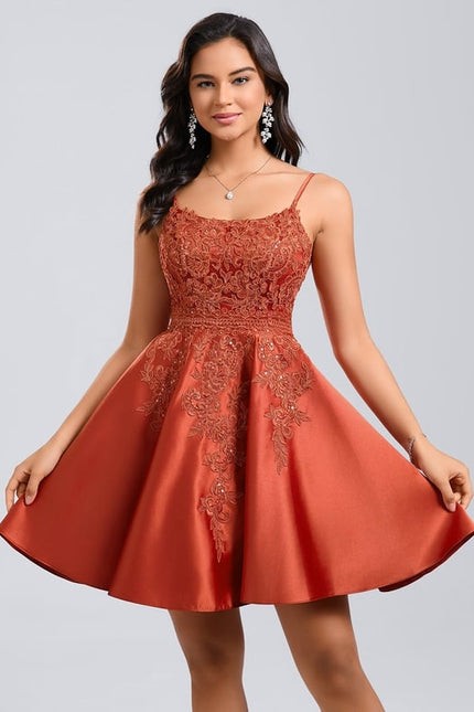 Robe Bordeau Courte