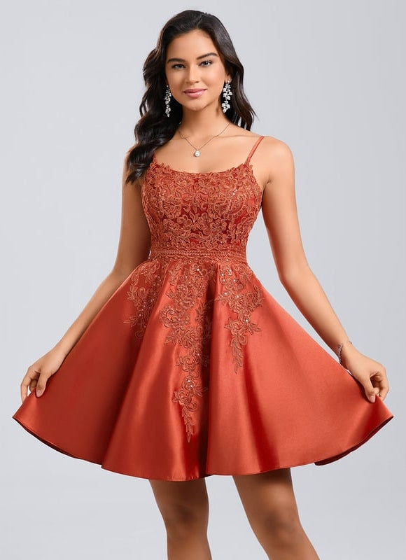 Robe Bordeau Courte
