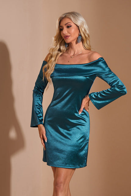 Robe Courte Encolure Américaine - gallery 4