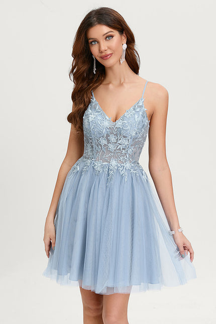 Robe Courte Tulle Embellie
