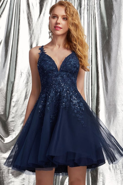 Robe Courte Strass