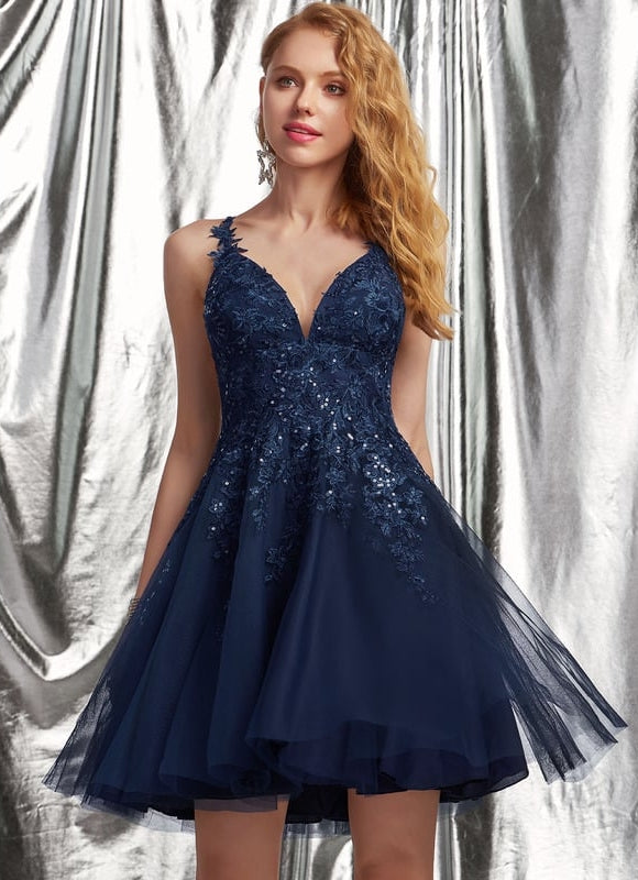 Robe Courte Strass