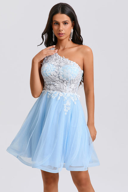 Robe Courte Asymetrique - gallery 1