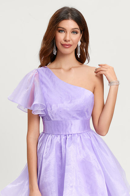 Robe Courte Violet - gallery 5