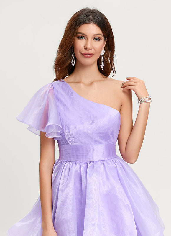 Robe Courte Violet - gallery 5