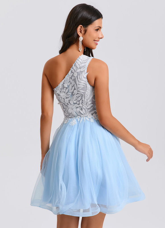 Robe Courte Asymetrique - gallery 4