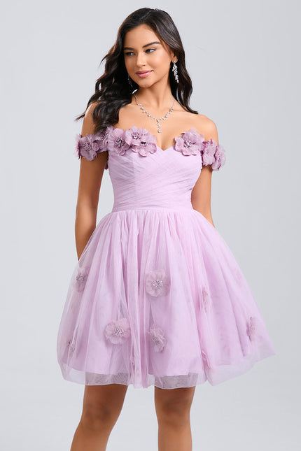 Robe A Fleur Courte - gallery 1