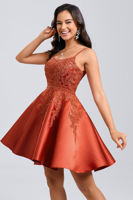 Robe Bordeau Courte - gallery 5