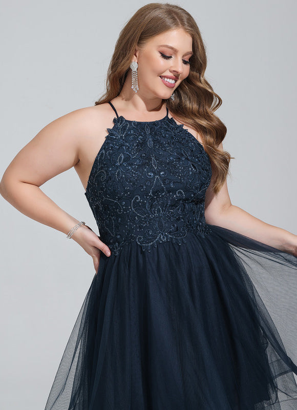 Robe Courte Festive En Tulle - gallery 9