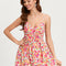 Robe Courte Florale Estivale