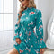 Robe Courte Imprimé Floral