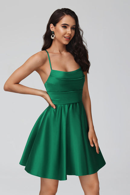Robe Verte Courte Mariage - gallery 3