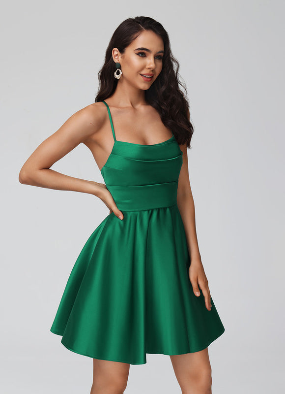 Robe Verte Courte Mariage - gallery 3